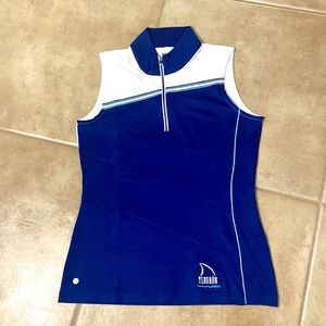 EP Pro sleeveless mock quarter zip